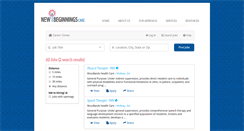 Desktop Screenshot of newbeginnings.vikus.net